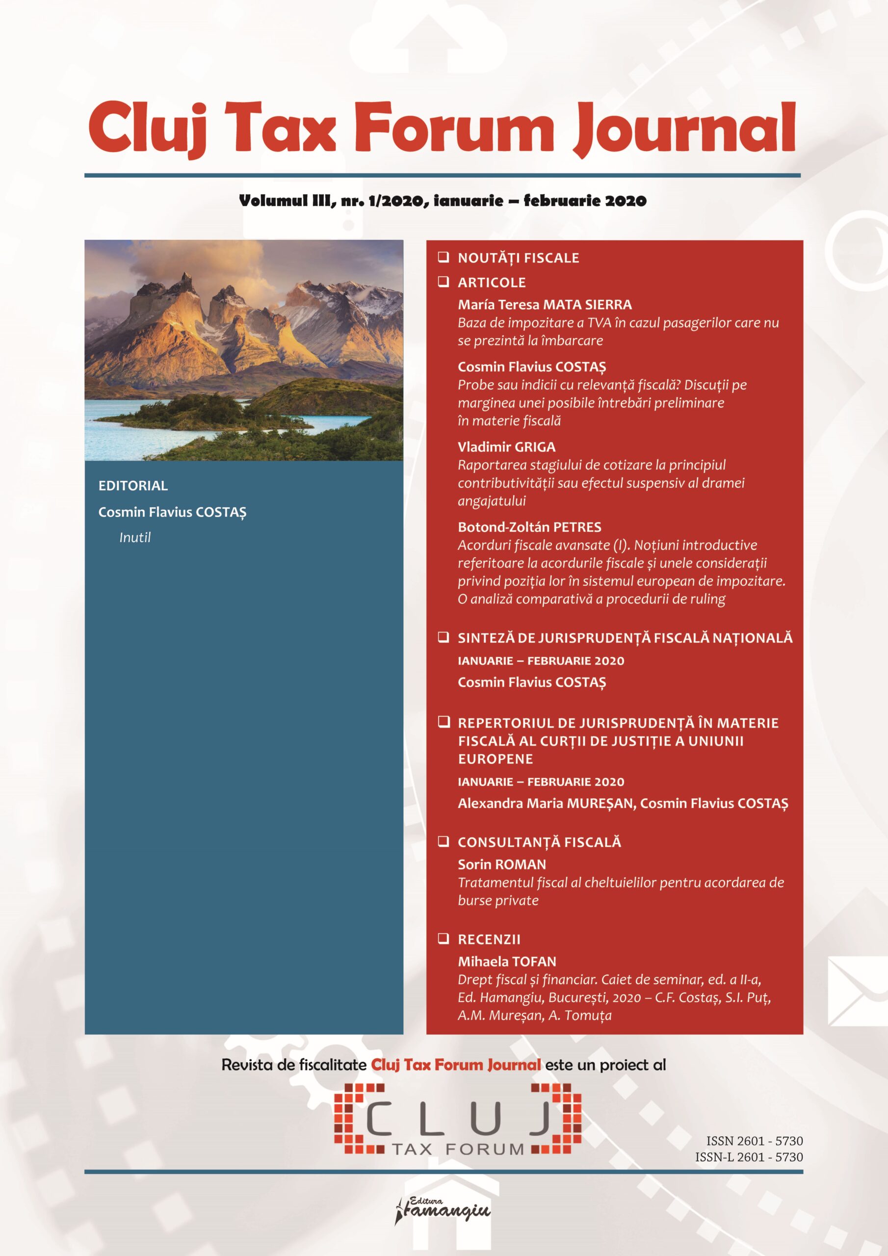 Cluj Tax Forum Journal 1_2020