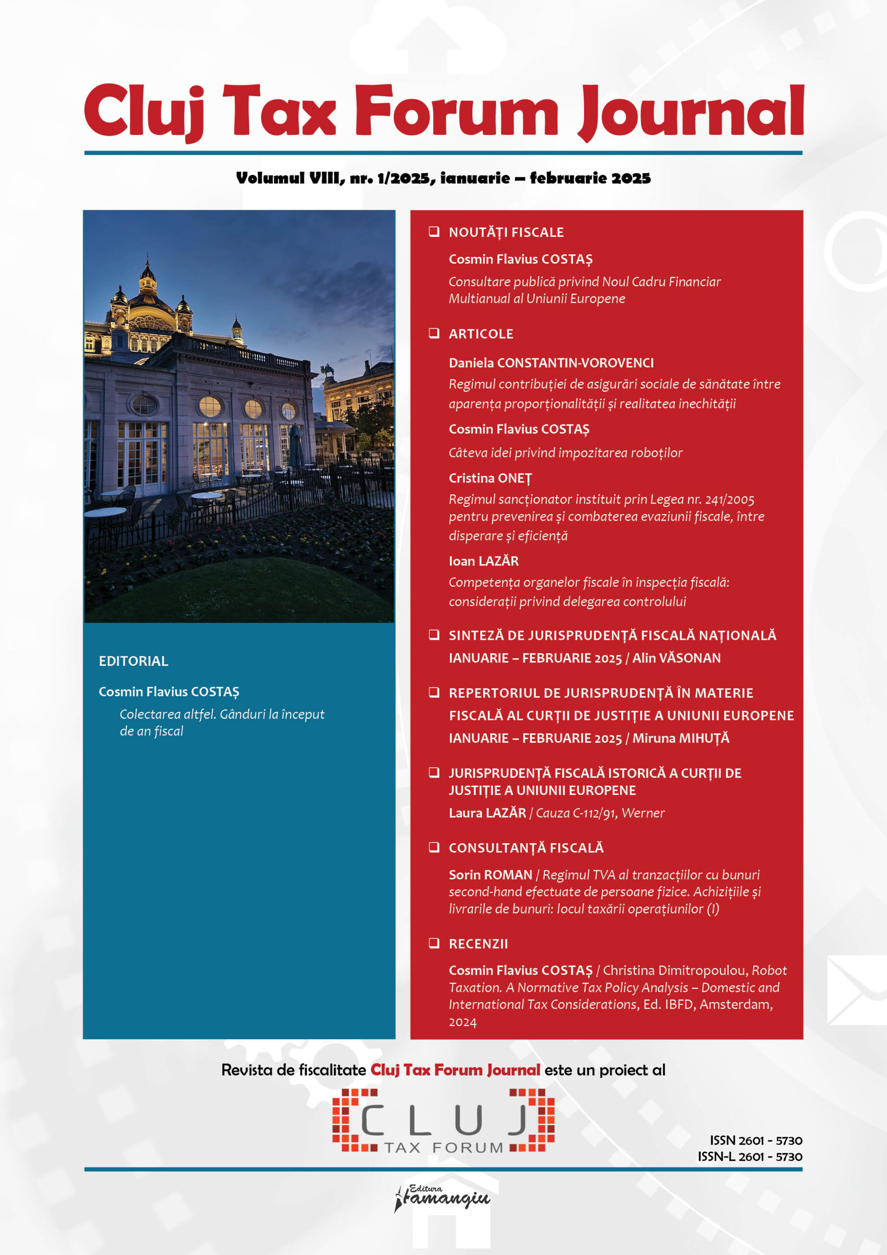 Cluj Tax Forum Journal 1_2025