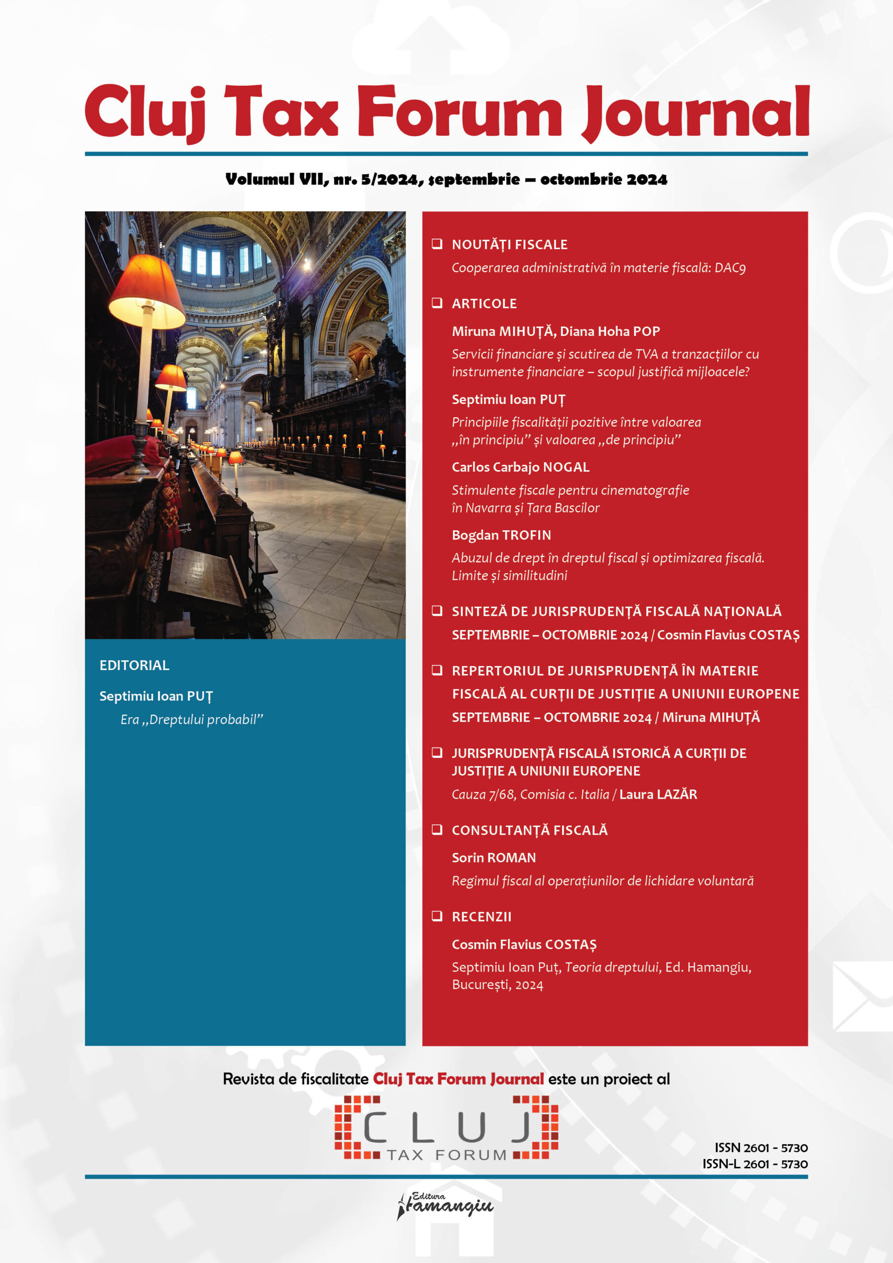 Cluj Tax Forum Journal 5_2024