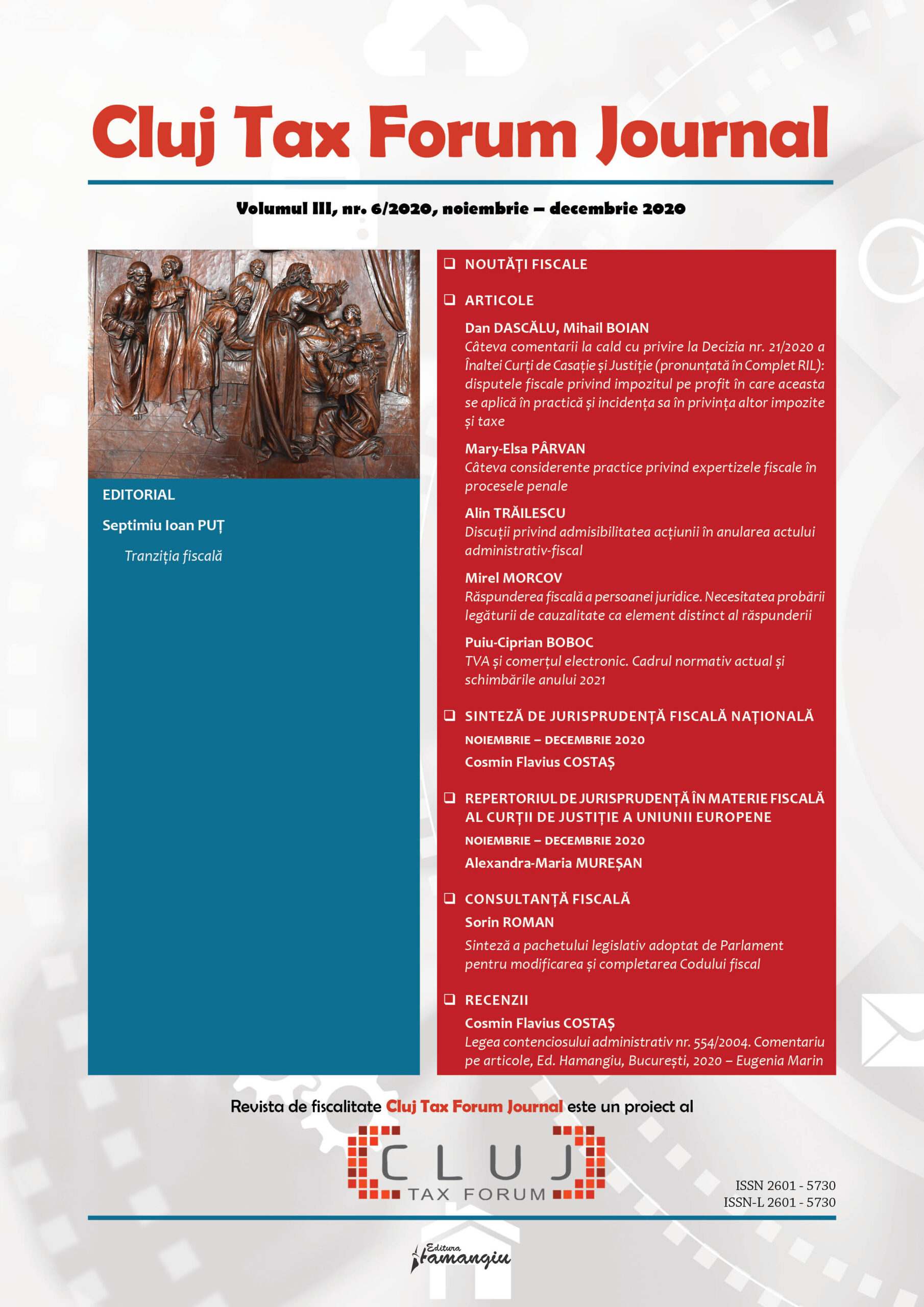 Cluj Tax Forum Journal 6_2020